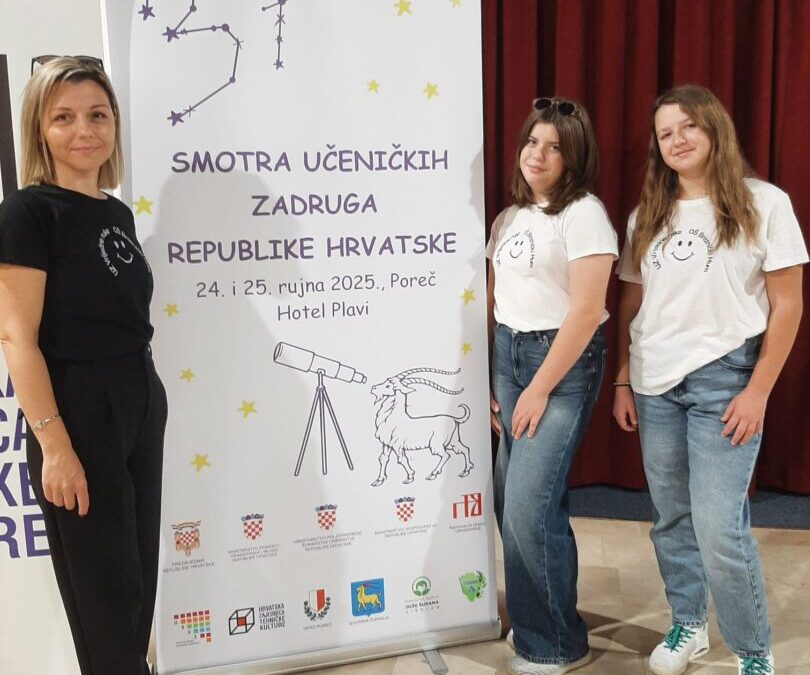 Vrijedne ruke na 37. smotri učeničkih zadruga Republike Hrvatske