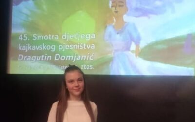 Izvješće o 45. Smotri dječjeg kajkavskog pjesništva “DragutinDomjanić”