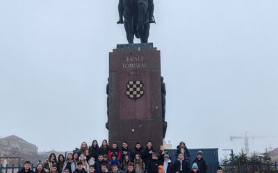 Terenska nastava učenika viših razreda u Zagrebu