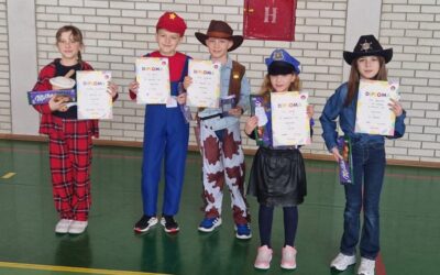 Fašnik u Osnovnoj školi Breznički Hum