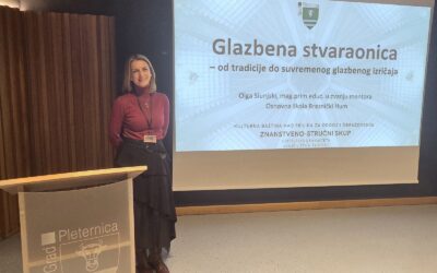 Učiteljica Olga Slunjski na Učiteljskom proljetnom skupu